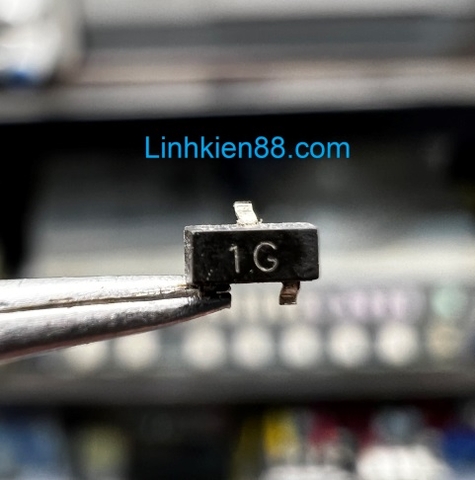 Tran TRANSISTOR SMD CODE 1G BC847C 847 NPN 0.1A 45V SOT-23 DÁN (GÓI 20 CON)