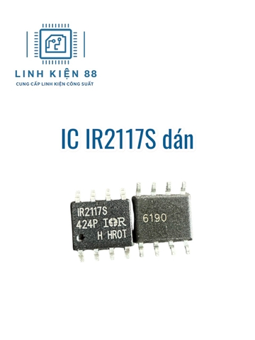 IC Driver IR2117S IR2117 2117 dán Sop-8 mới chính hãng IR
