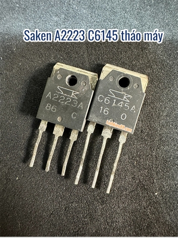 Cặp Sanken 2SA2223A 2SC6145A 2SA2223 2SC6145 A2223 C6145 2223 6145 tháo máy