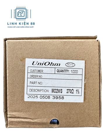Điện trở vạch 2W 270R 1% cắm mới ( 10 con)