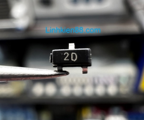 Tran TRANSISTOR SMD CODE 2D A92 KSP92 MPS92 92 PNP 0.2A 300V SOT-23 DÁN (GÓI 20 CON)