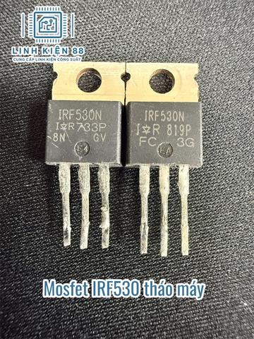 Mosfet IRF530N IRF530 17A 100V To-220 tháo máy