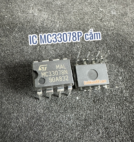 MC33078P IC Opam MC33078P MC33078 33078 cắm Dip-8 mới chính hãng ST