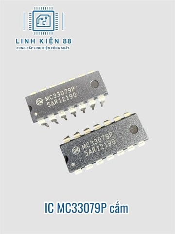 IC MC33079P MC33079 33079 DIP-14 cắm mới chính hãng ON