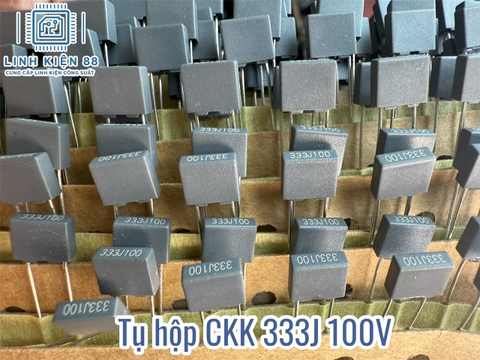 Tụ hộp CKK 333J 100V mới ( 10 con)