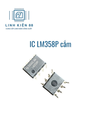 IC khuyếch đại LM358P LM358 358 Dip-8 cắm mới chính hãng TI