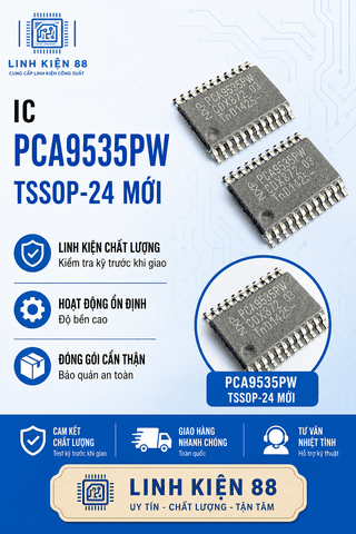 IC PCA9535PW PCA9535 TSSOP-24 dán mới