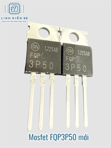 Mosfet FQP3P50 3P50 3A 500V Kênh P To-220 mới chính hãng ON