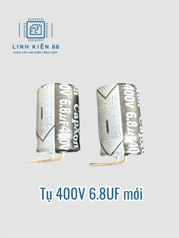 Tụ hóa Capxon 400V 6,8UF 8*11.5mm mới ( 20 cái)