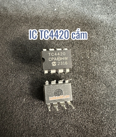 IC driver TC4420CPA TC4420 4420 cắm Dip-8 mới