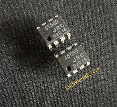 JRC4558 IC OPAMP JRC4558D JRC 4558 cắm DIP-8 mới chính hãng JRC