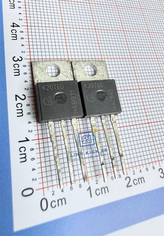 IGBT IKP20N60T K20T60 41A 600V To-220 tháo máy