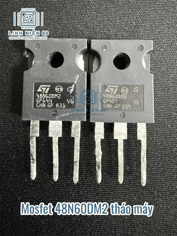 Mosfet STW48NM60N 48NM60 48A 600V To-247 tháo máy