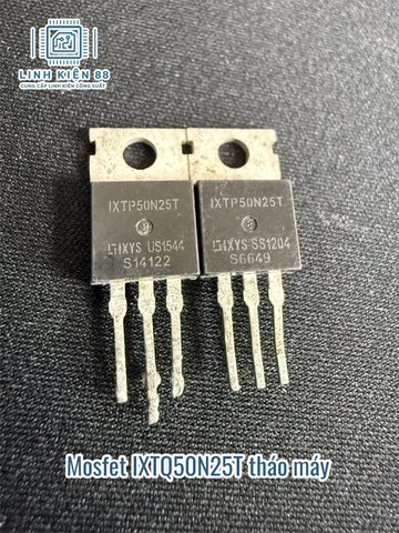 Mosfet IXTP50N25T IXTP50N25 50N25 50A 250V To-220 tháo máy