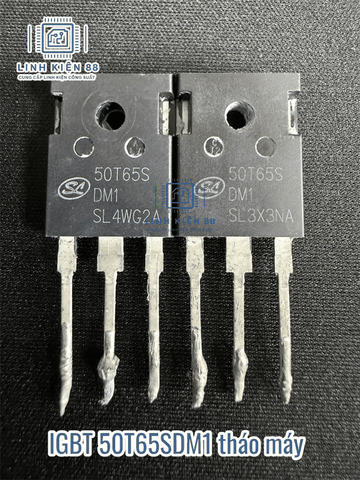 IGBT 50T65SDM1 50T65S 50T65 50A 650V To-247 tháo máy