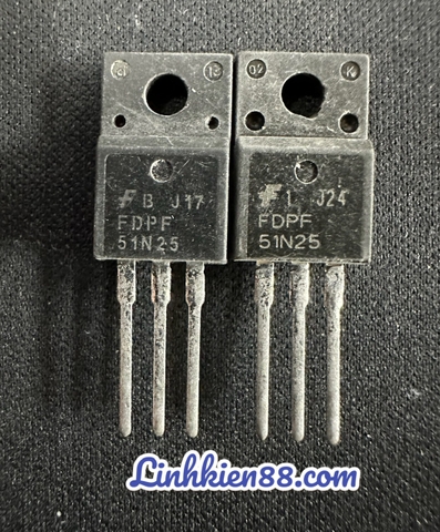 51N25 Mosfet FDPF51N25 51N25 51A 250V tháo máy