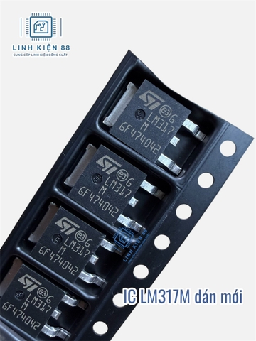 IC LM317MDT-TR LM317M LM317 TO-252 dán mới