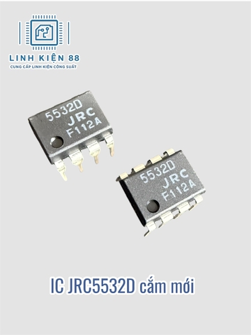OPAM JRC5532D JRC5532 NJM5532 5532 cắm DIP-8 mới chính hãng JRC