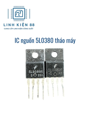 IC nguồn 5L0380 5M0380 10A 800V tháo máy