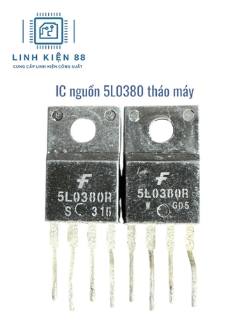 IC nguồn 5L0380 5M0380 10A 800V tháo máy