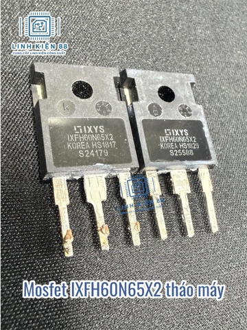 Mosfet IXFH60N65X2 IXFH60N65 60A 650V To-247 tháo máy