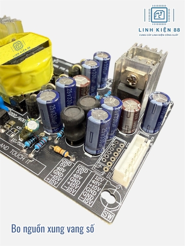 Bo nguồn xung vang số, mixer 5V, 48V,-+15V mới