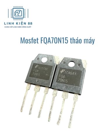 Mosfet FQA70N15 70N15 70A 150V To-247 tháo máy