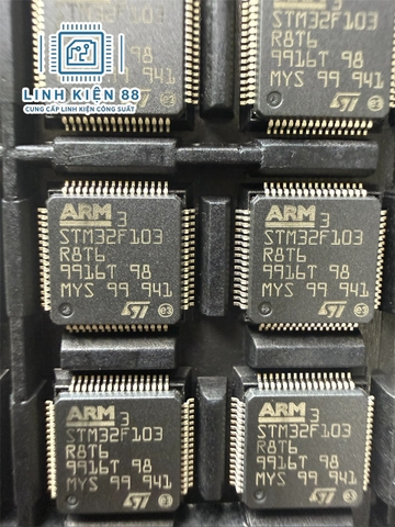 IC STM32F103R8T6 LQFP-64 ARM 32-bit Cortex-M3 mới ST
