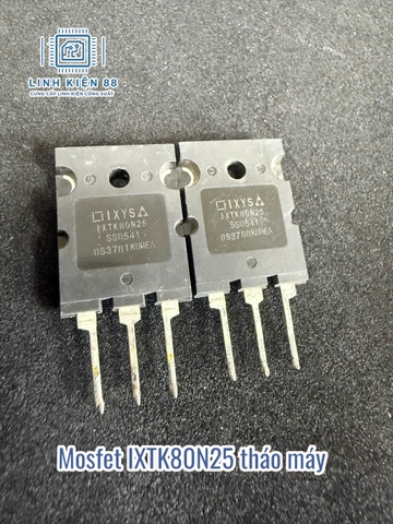Mosfet IXTK80N25 80N25 tương đương IXTK82N25 tháo máy