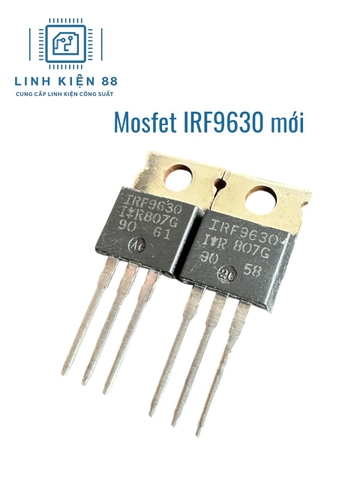 Mosfet IRF9630 9630 6.5A 200V To-220 mới chính hãng IR