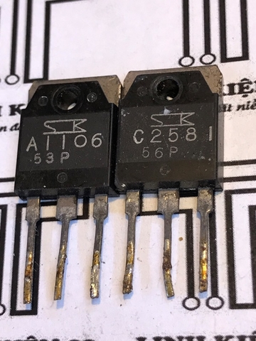 Cặp sò SANKEN A1106 C2581 1106 2581 ( Tháo Máy)