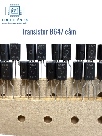 Transistor cắm B647 D667 2SB647 2SD667 mới chính hãng Hitachi chân đồng