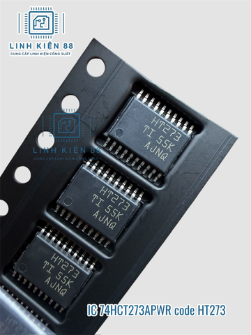 IC 74HCT273PWR code HT273 TSSOP-20 dán thân bé mới