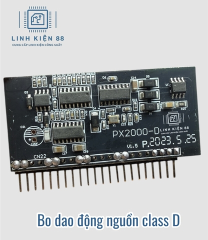 Bo dao động nguồn class D đẩy 1U mới