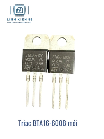 TRIAC BTA16 600B BTA16 600B 16A 600V mới chính hãng ST
