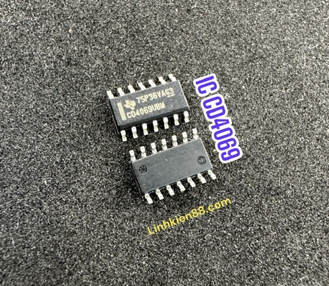 CD4069 IC dán CD4069UBM CD4069 4069 Sop-16 mới chính hãng TI