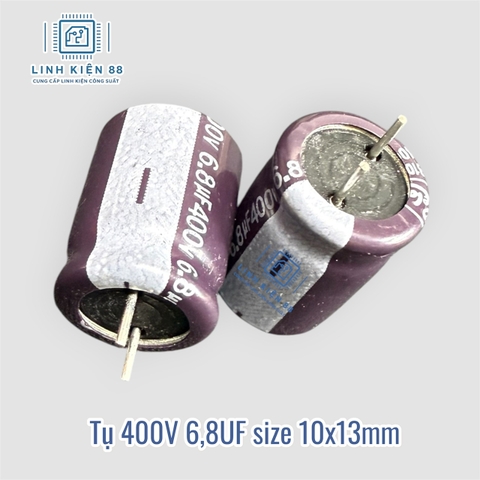 Tụ hóa 400V 6.8uf 10x13mm mới