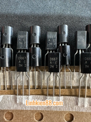 Cặp Transistor B647 D667 647 667 cắm mới