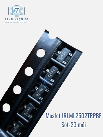 Mosfet kênh N IRLML2502TRPBF IRLML2502 SOT-23 dán mới