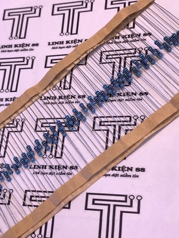 Điện trở cắm 56K 1/4W 5 vạch màu sai số 1% (gói 50 con)