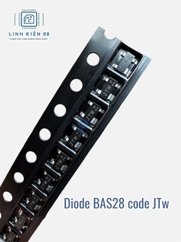 Diode SMD BAS28,215 code JTW SOT-143 dán mới