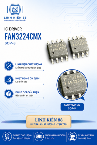 IC FAN3224CMX FAN3224C FAN3224 dán Sop-8 mới