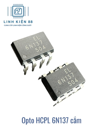 Opto EL 6N137 6N137 cắm Dip-8 mới chính hãng Ever Light