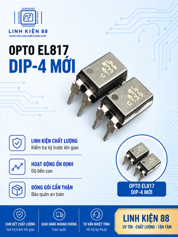 OPTO EL817C PC817 817 cắm Dip-4 mới