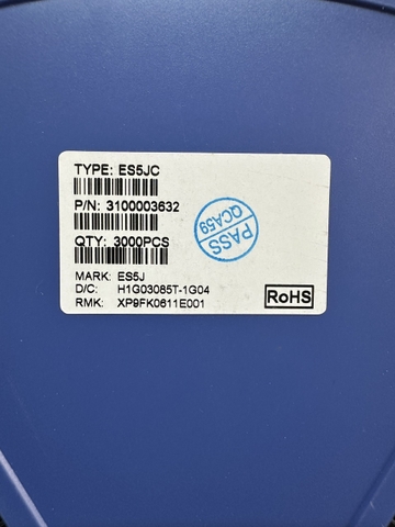 Diode chỉnh lưu ES5JC ES5J 5A 600V SMC mới (combo 10con)