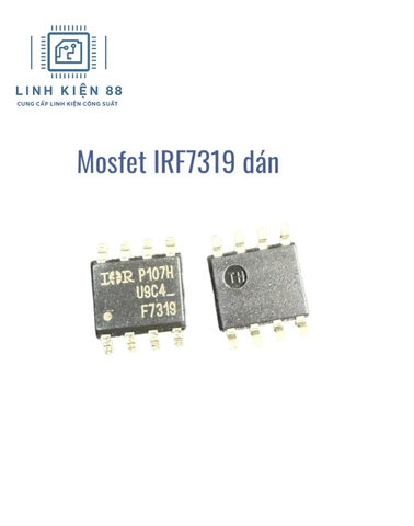 Mosfet IRF7319TRPBF IRF7319 IR7319 F7319 dán Sop-8 mới chính hãng IR