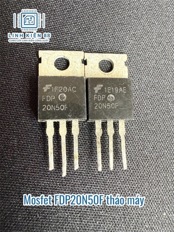 50pcs FDP2532 Fairchild MOSFET – TO-220, N-Channel, 150A, 150V