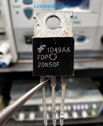 FDP20N50 MOSFET FDP20N50F FDP20N50 20N50F 20N50 20A 500V N-Channel TO 220 (Tháo Máy)
