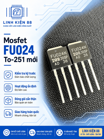 Mosfet IRFU024N FU024N FU024 mới