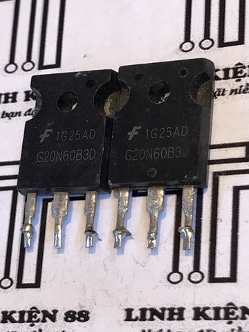 IGBT G20N60B3D G20N60 40A 600V (Tháo máy)
